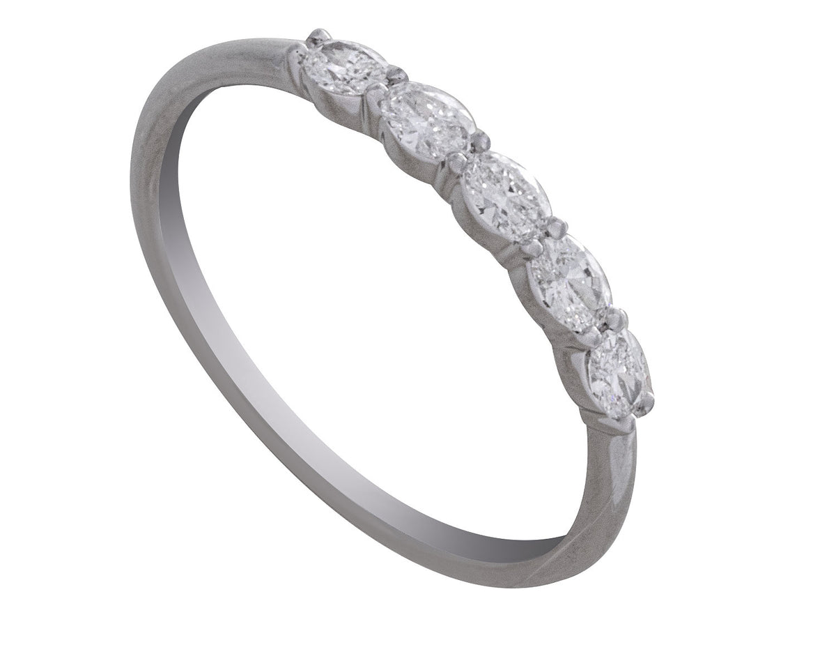 1/4ct. t.w. Diamond Ring in 14K White Gold