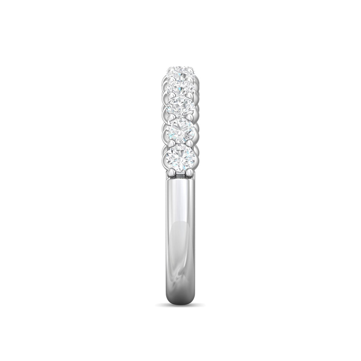 3/4ct. t.w. Diamond Wedding Ring in 14K White Gold