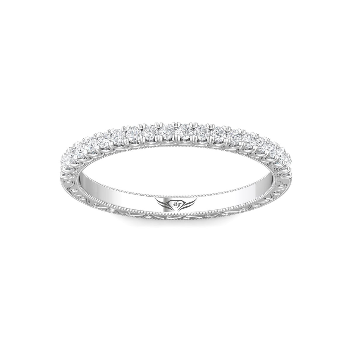 1/4ct. t.w. Diamond Wedding Ring in 14K White Gold