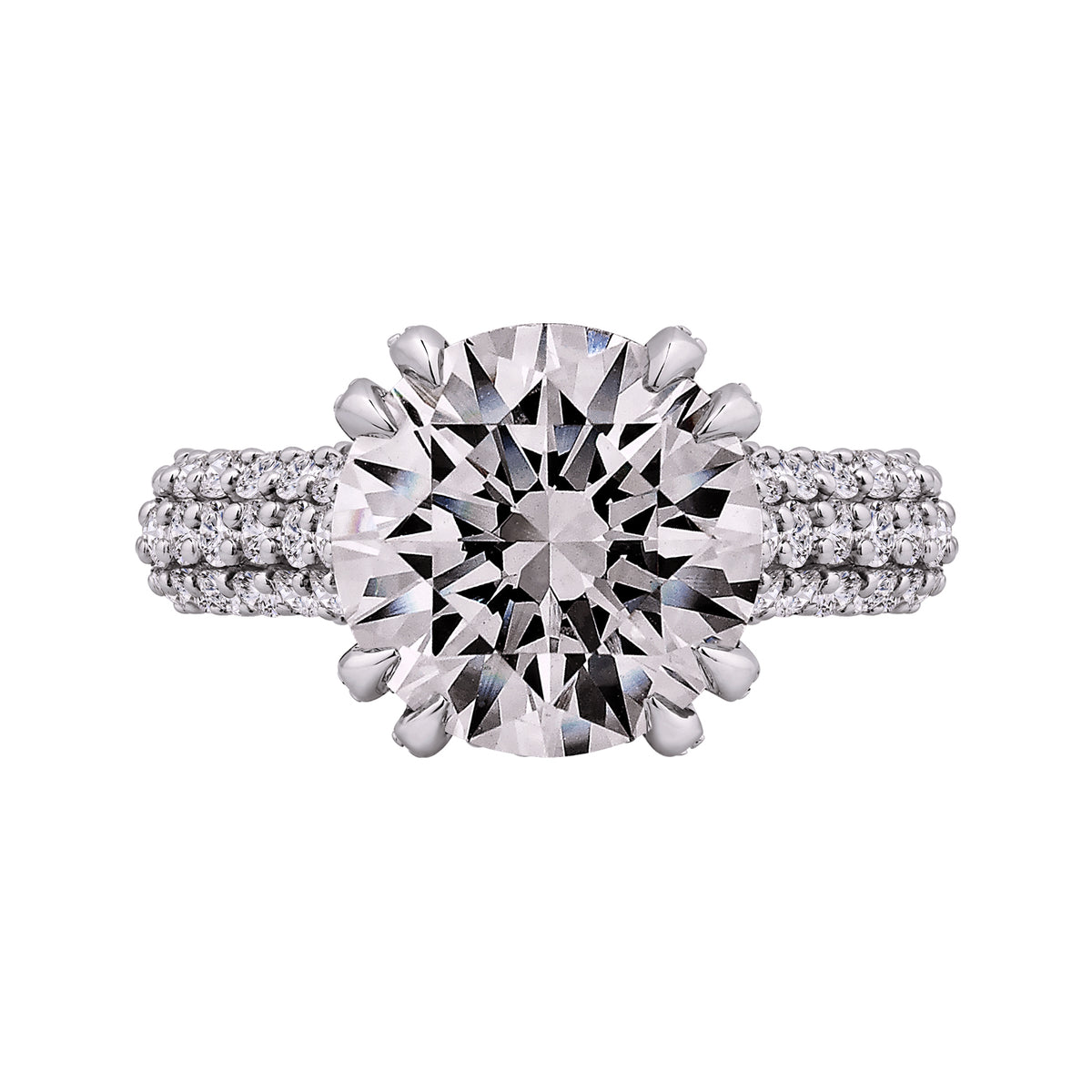 1 2/5ct. t.w. Diamond Engagement Ring in 14K White Gold