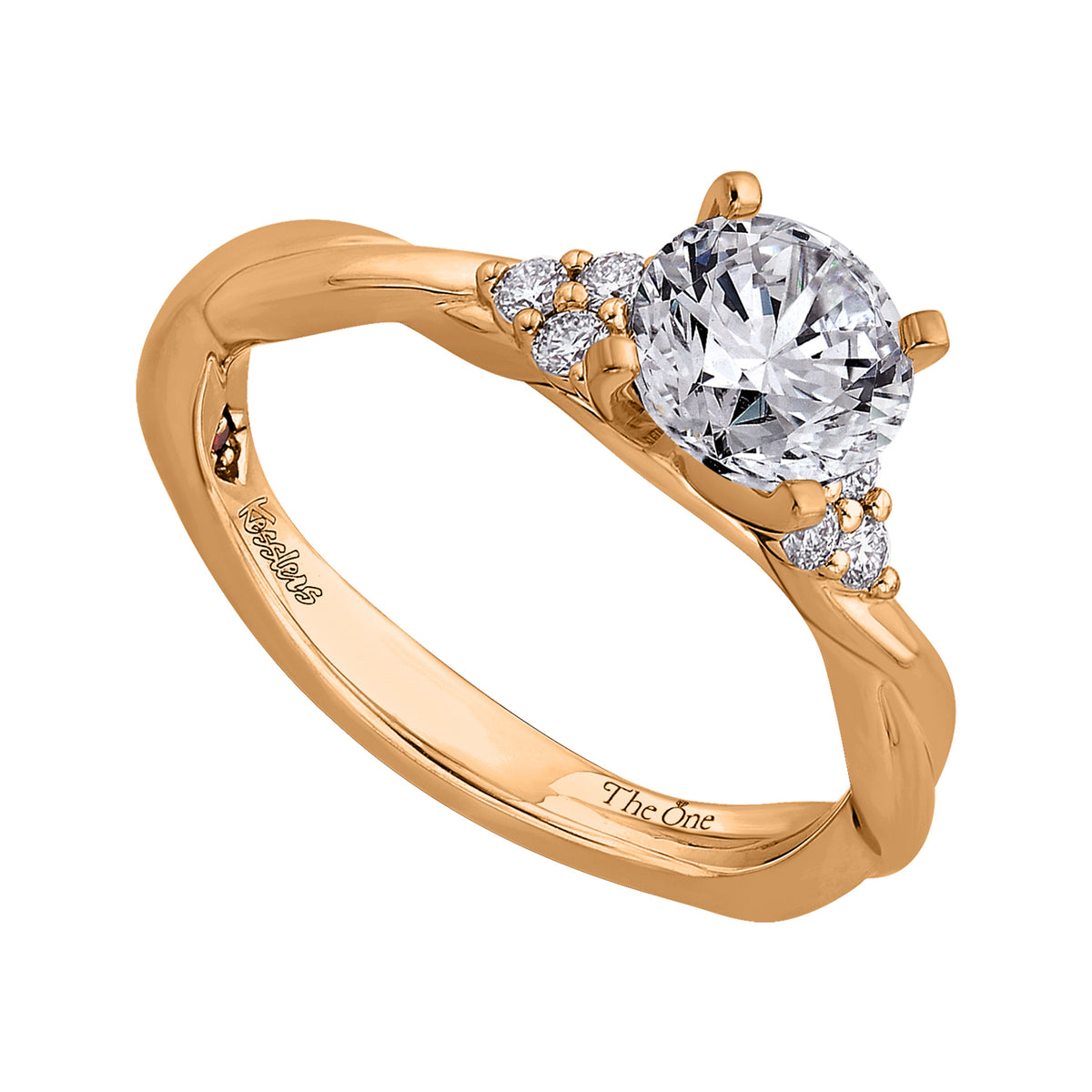 1/8ct. t.w. Diamond Engagement Ring in 14K Yellow Gold