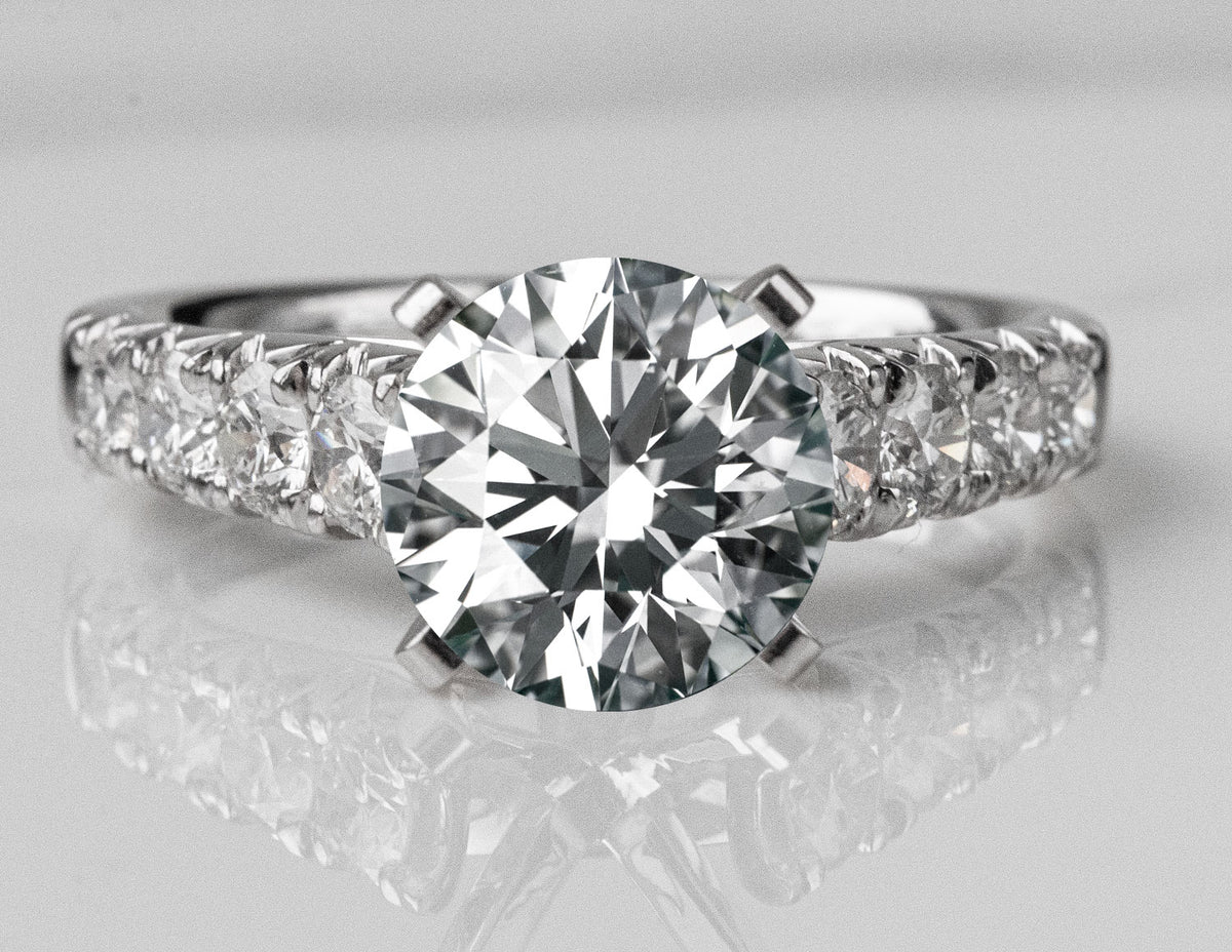 3/4ct. t.w. Diamond Engagement Ring in 14K White Gold