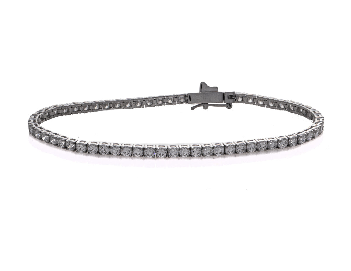 5ct. t.w. Newborn Lab Created Diamond Tennis Bracelet in 14K White Gold