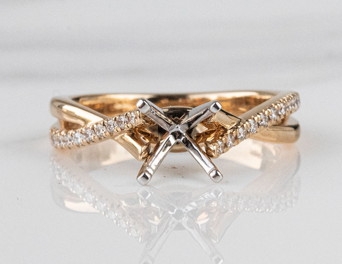 1/7ct. t.w. Diamond Engagement Ring in 14K Yellow Gold