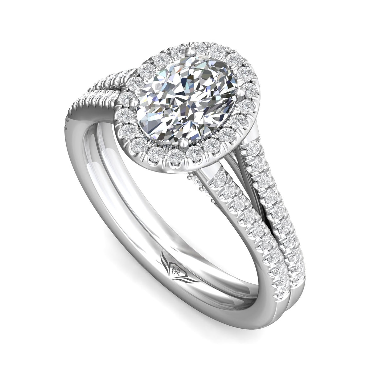 5/8ct. t.w. Diamond Engagement Ring in 14K White Gold