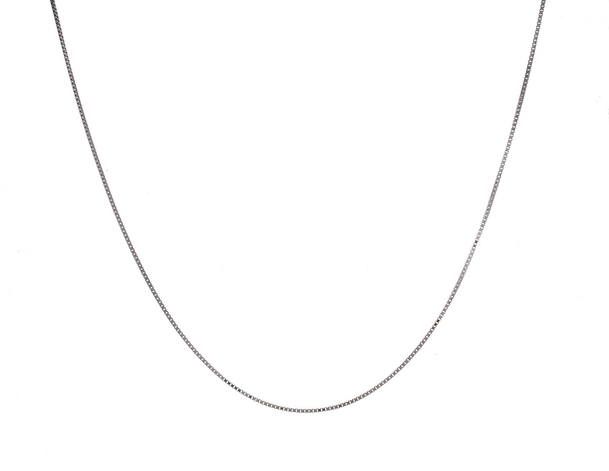 .95mm Sterling Silver Adjustable Box Chain