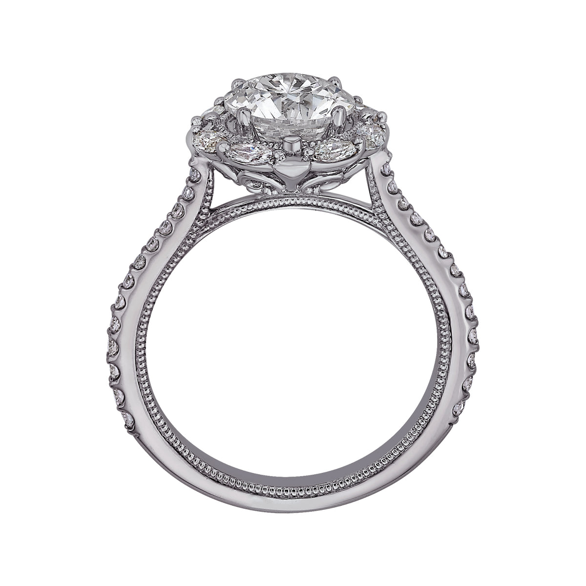 1/2ct. t.w. Diamond Engagement Ring in 14K White Gold