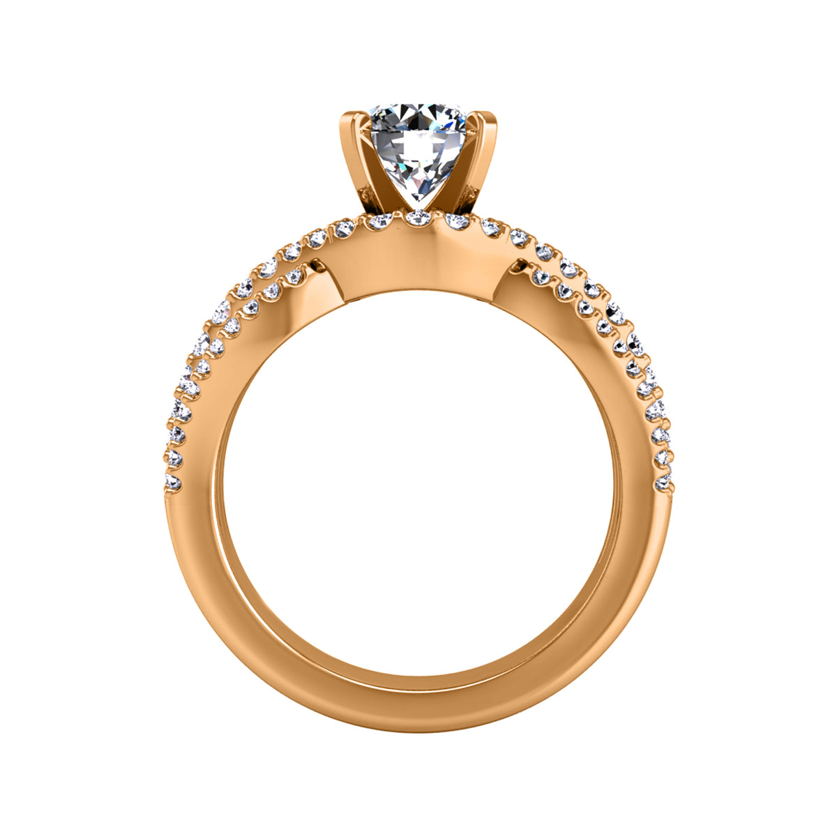 1/2ct. t.w. Diamond Engagement Ring in 14K Yellow Gold