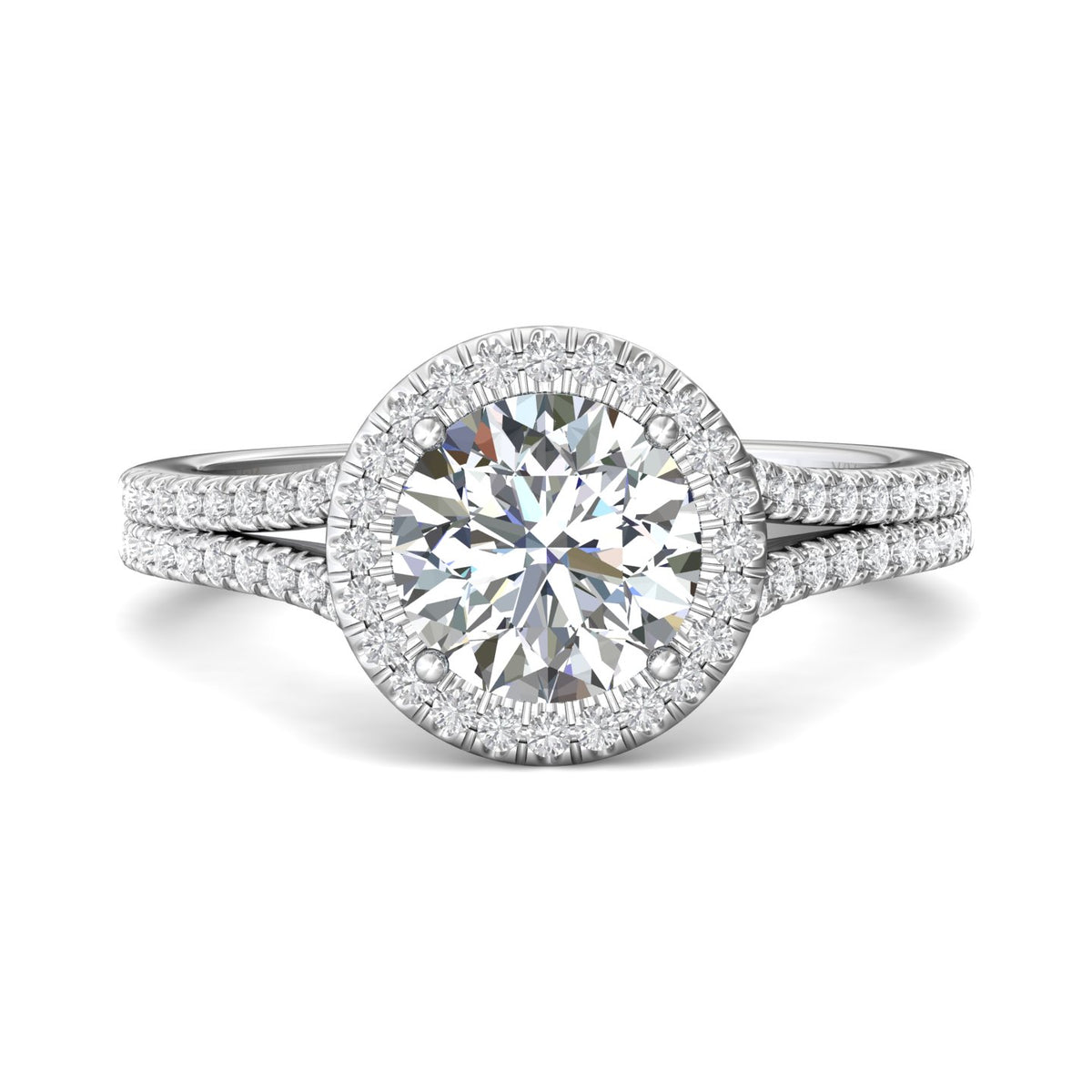 2/5ct. t.w. Diamond Engagement Ring in 14K White Gold