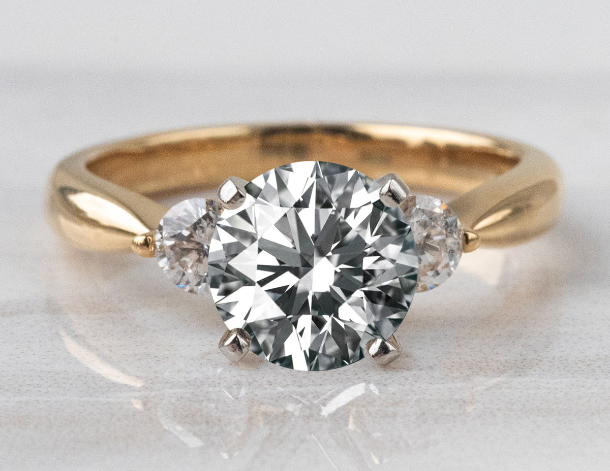 2/5ct. t.w. Kessler 81 Diamond Engagement Ring in 18K Yellow Gold