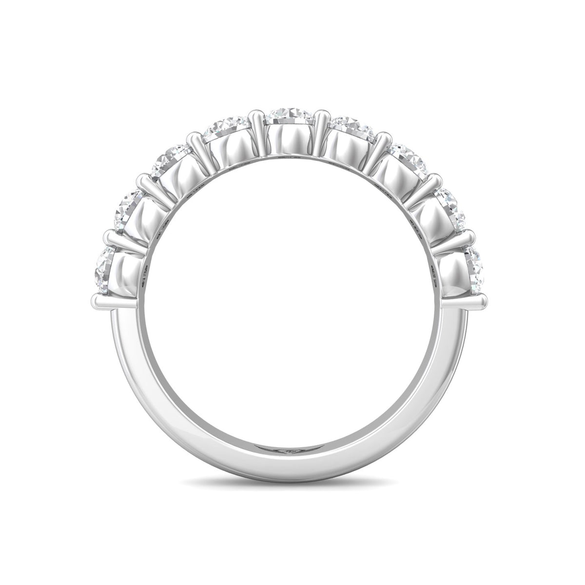 1 1/4ct. t.w. Diamond Wedding Ring in 14K White Gold