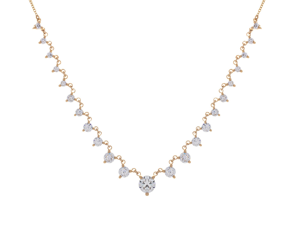 2 1/2ct. t.w. Newborn Lab Created Diamond Necklace in 14K Yellow Gold