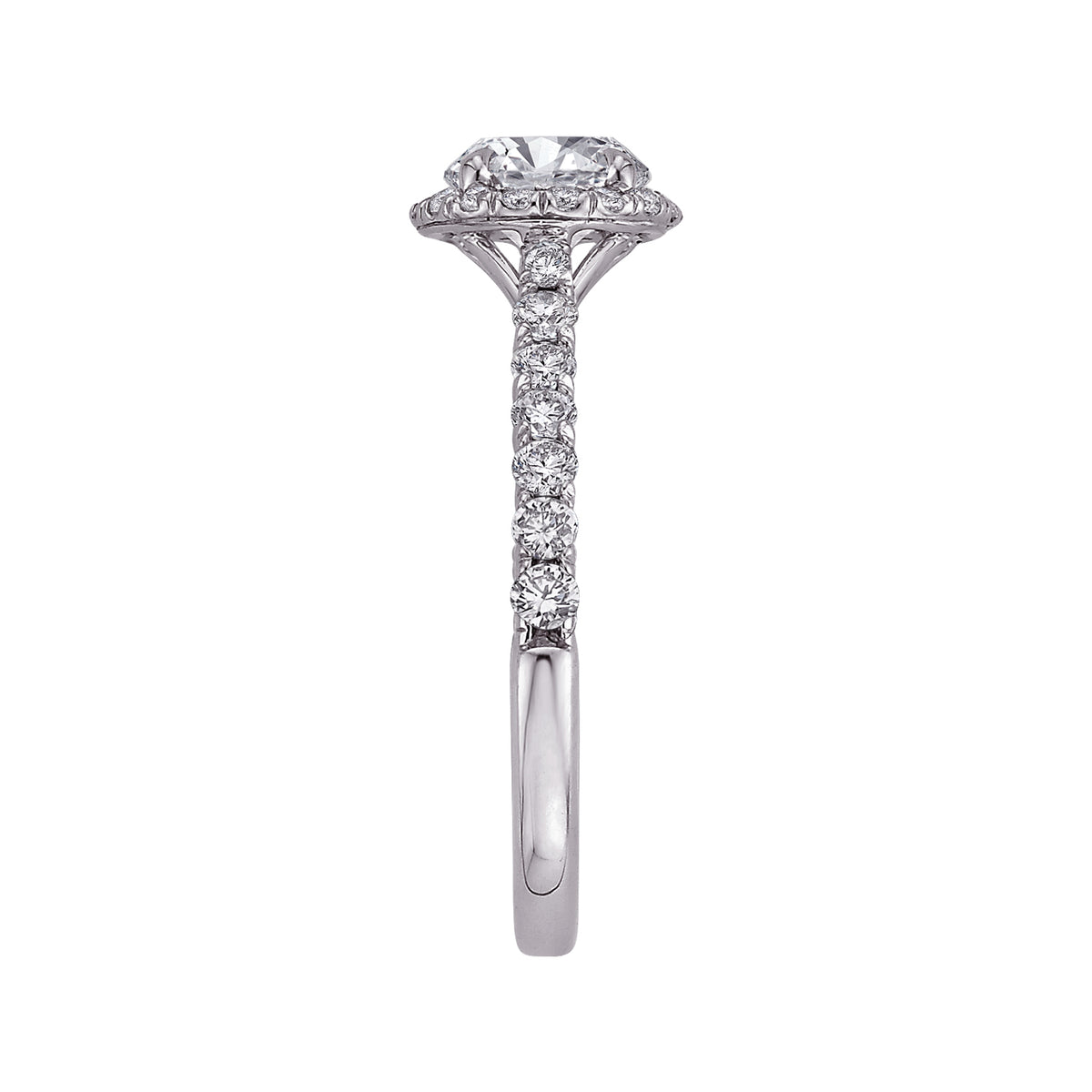 1/2ct. t.w. Diamond Engagement Ring in 14K White Gold
