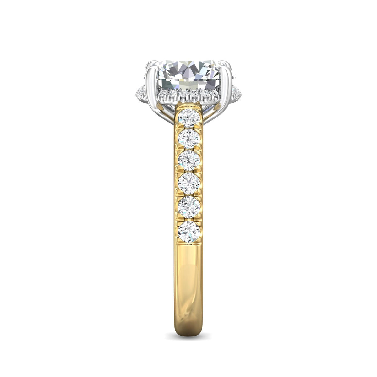 1/2ct. t.w. Diamond Engagement Ring in 14K White Gold