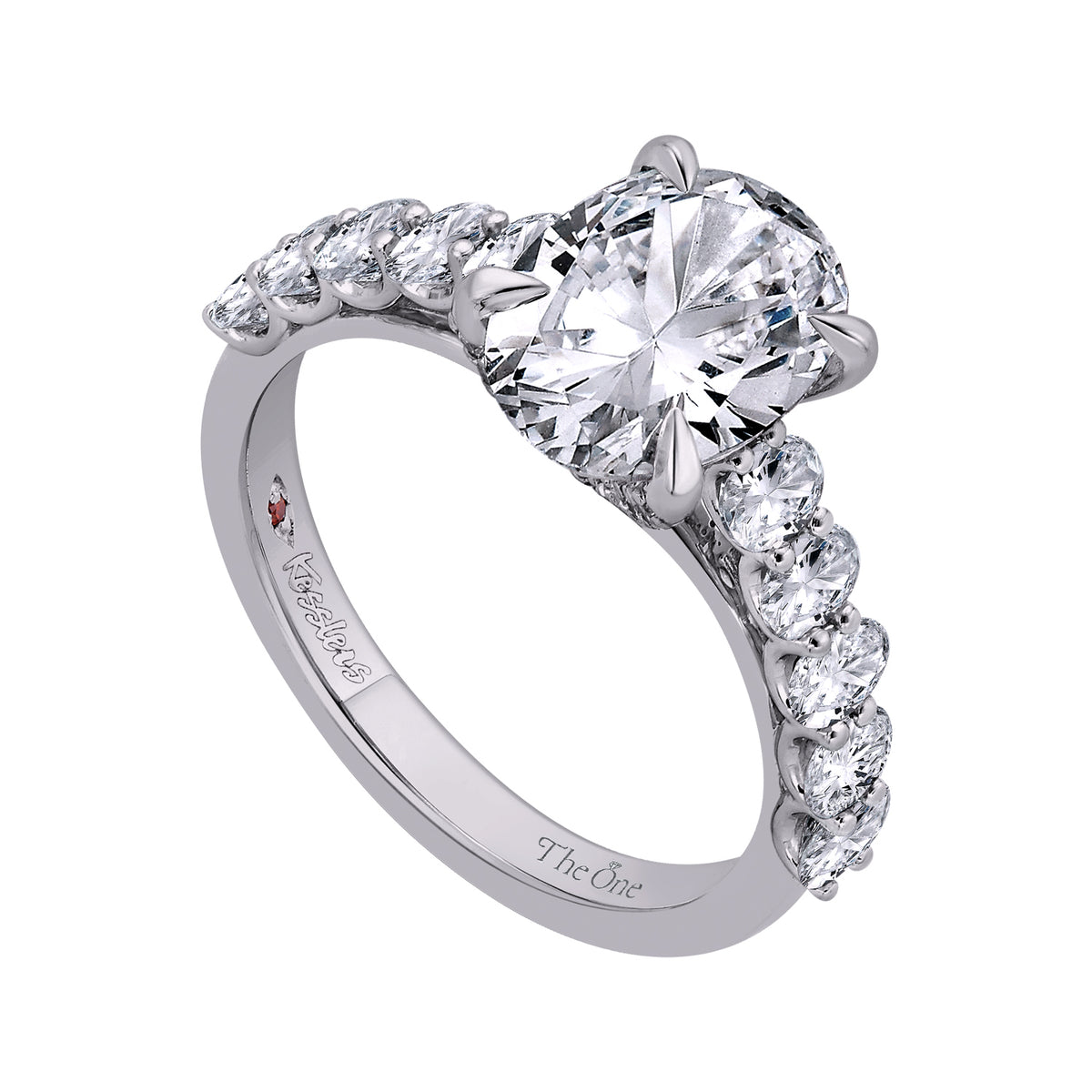 2ct. t.w. Diamond Engagement Ring in 14K White Gold