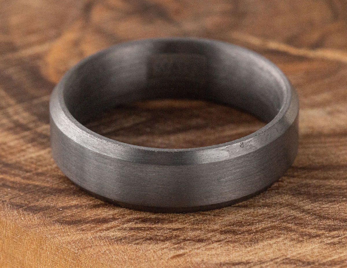 6.5mm Tantalum Satin Men's Wedding Ring