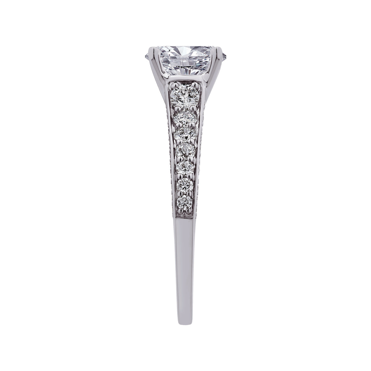 5/8ct. t.w. Diamond Engagement Ring in 14K White Gold