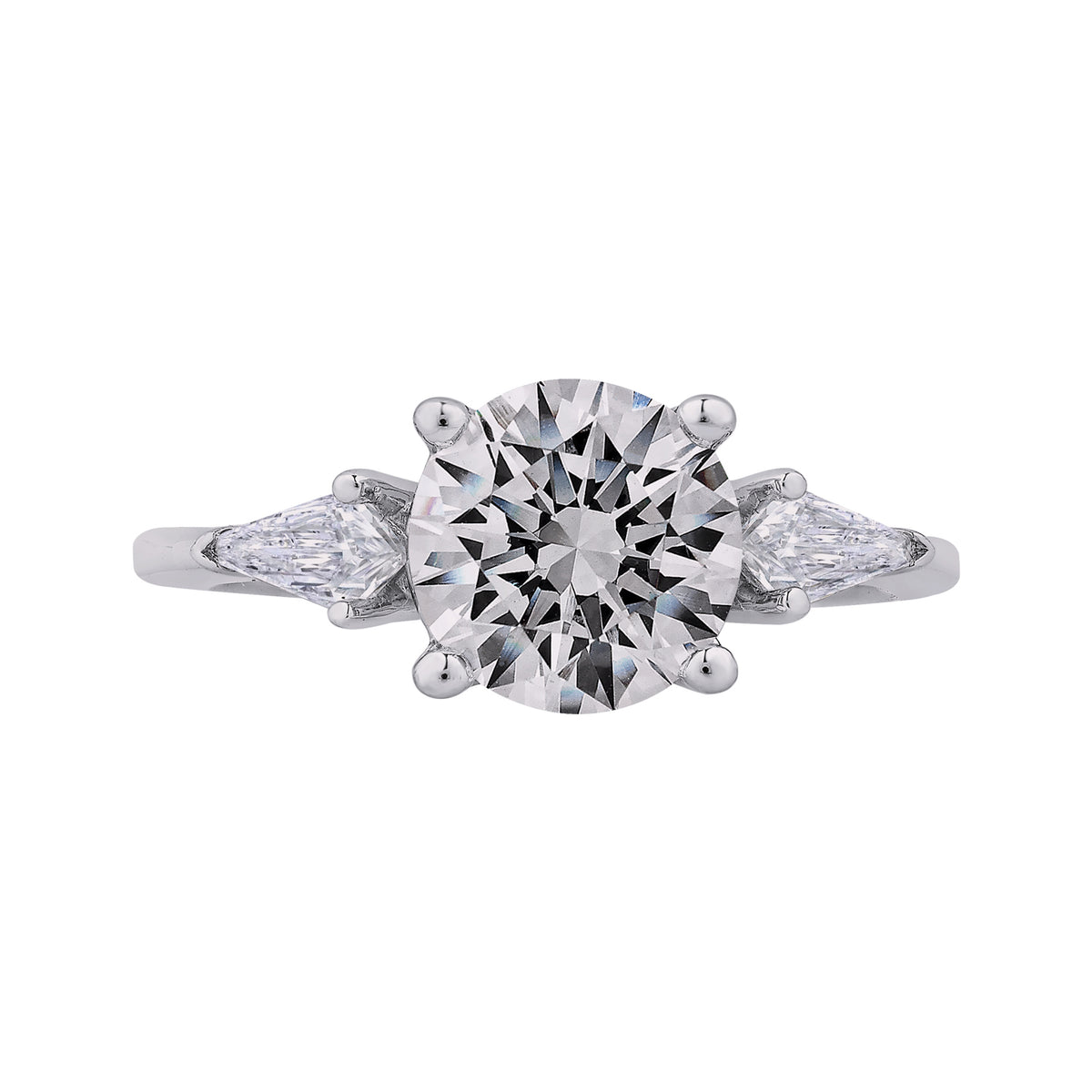 1/2ct. t.w. Diamond Engagement Ring in 14K White Gold