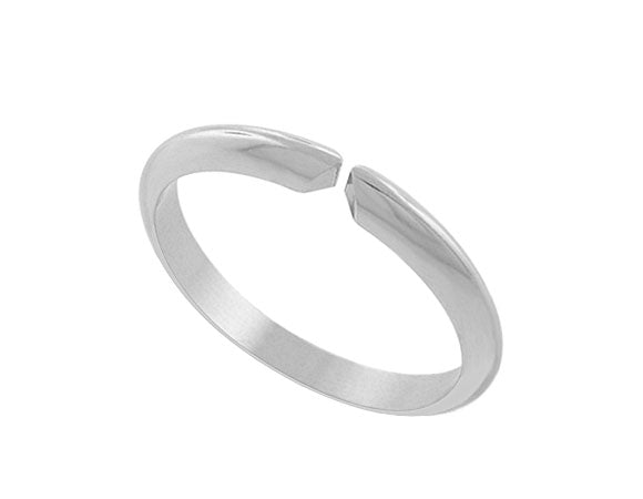 14K White Gold Engagement Ring