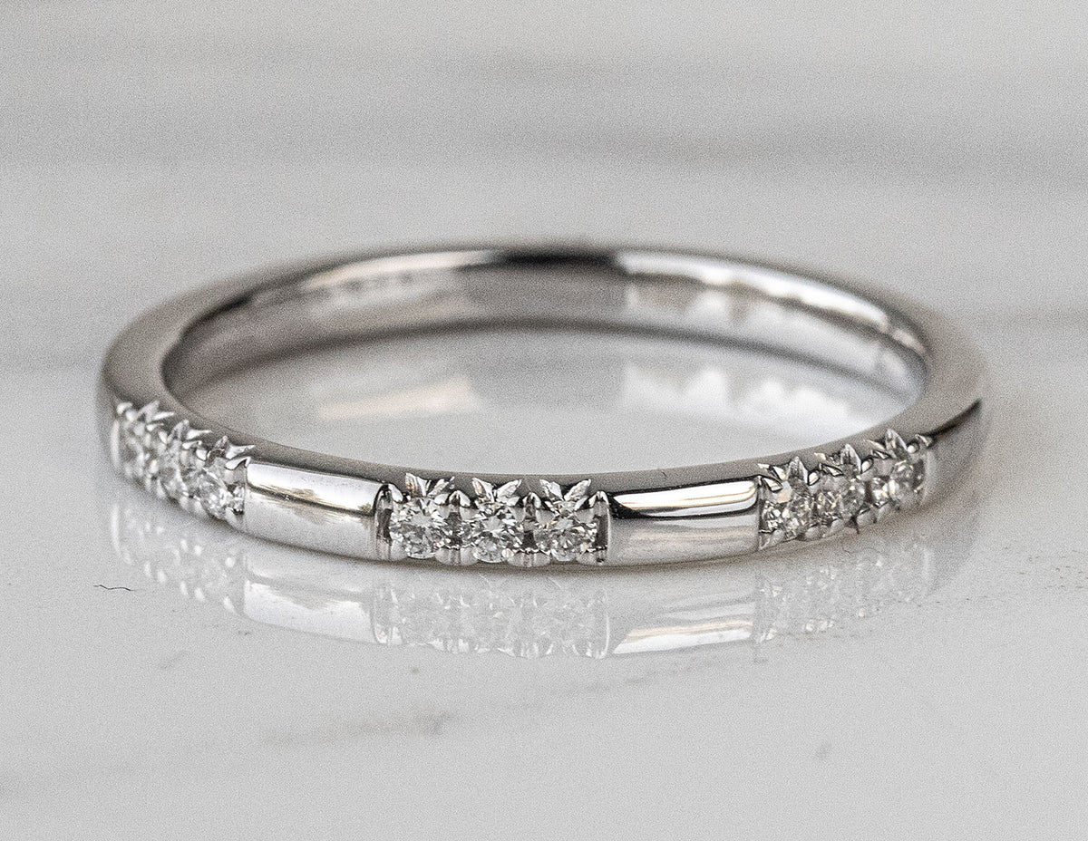 1/10ct. t.w. Diamond Anniversary Ring in 14K White Gold
