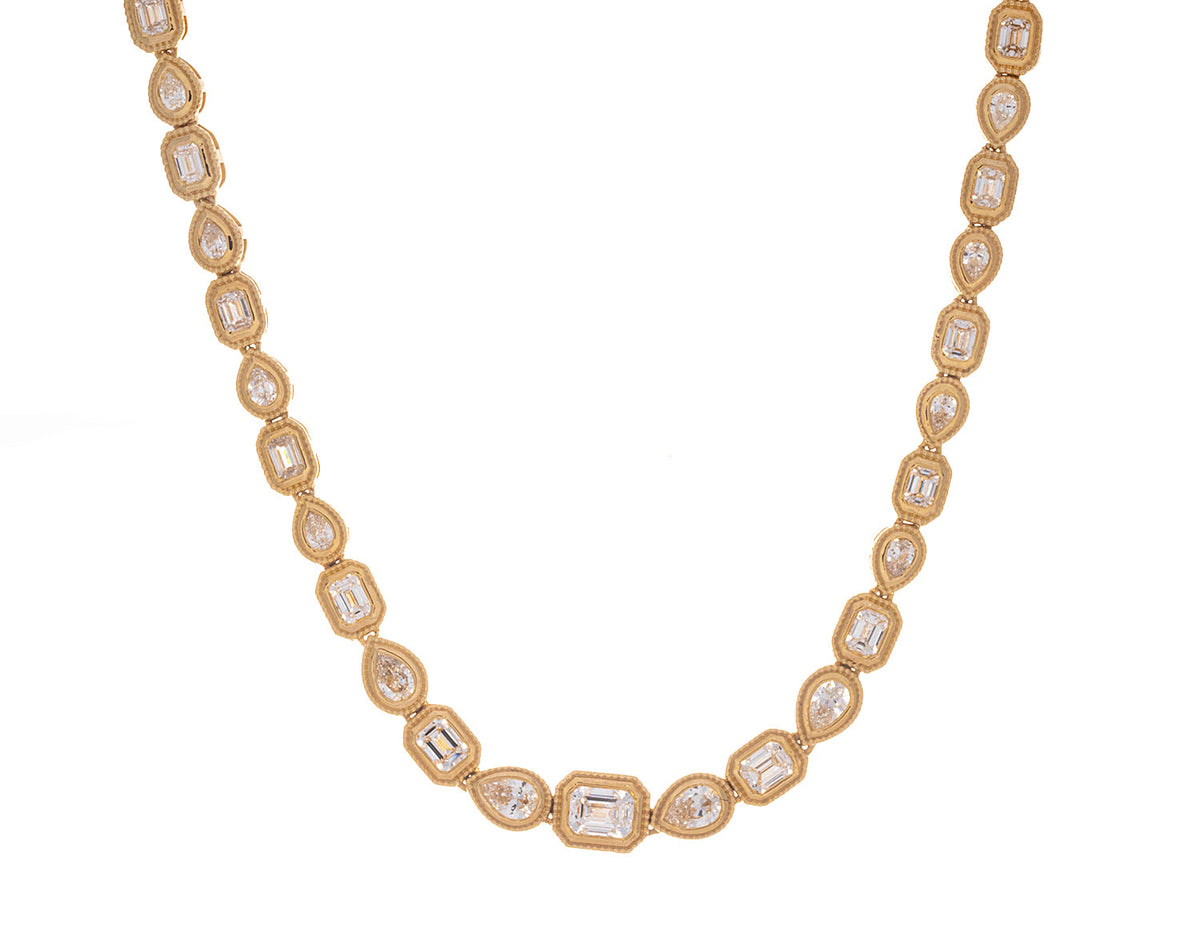 2 1/2ct. t.w. Diamond Necklace in 14K Yellow Gold