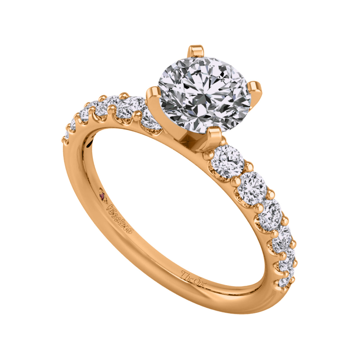 1/2ct. t.w. Diamond Engagement Ring in 14K Yellow Gold