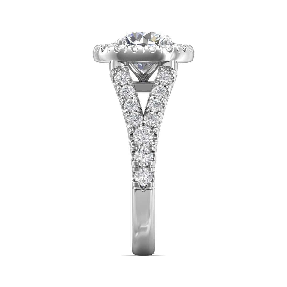 5/8ct. t.w. Diamond Engagement Ring in 14K White Gold