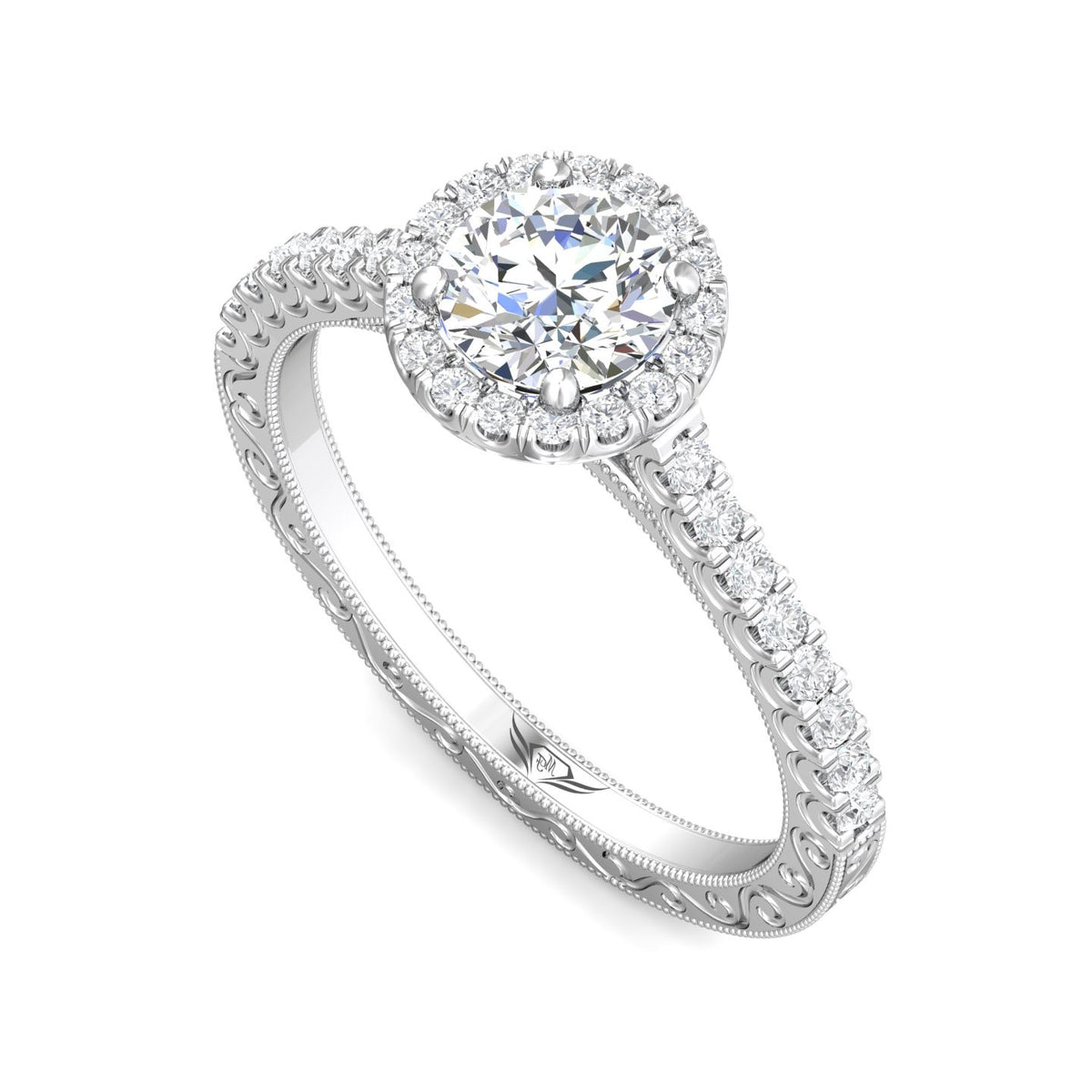 1/3ct. t.w. Diamond Engagement Ring in 14K White Gold