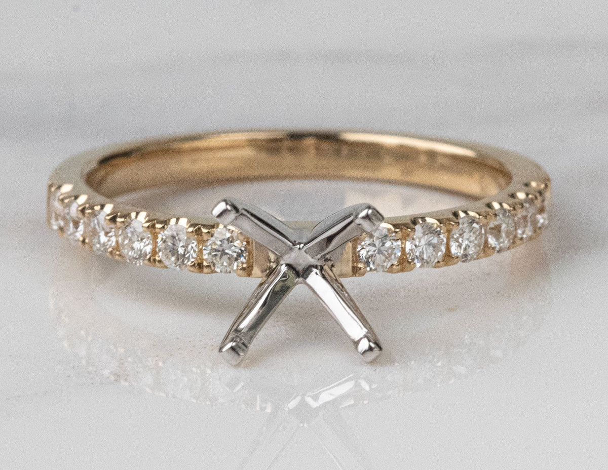 1/3ct. t.w. Diamond Engagement Ring in 14K Yellow Gold