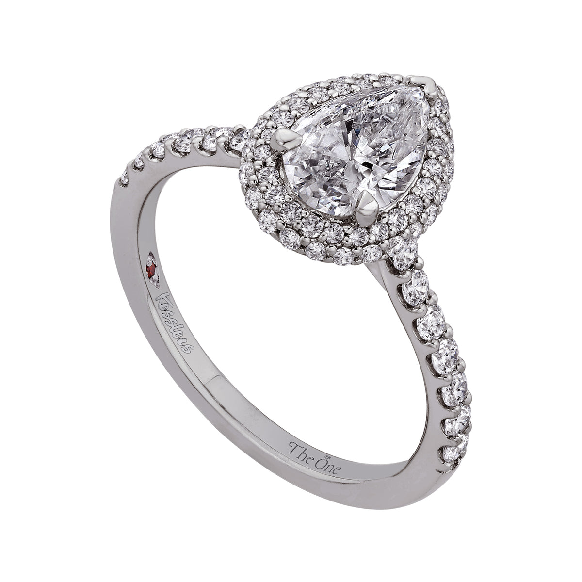 1/2ct. t.w. Diamond Engagement Ring in 14K White Gold