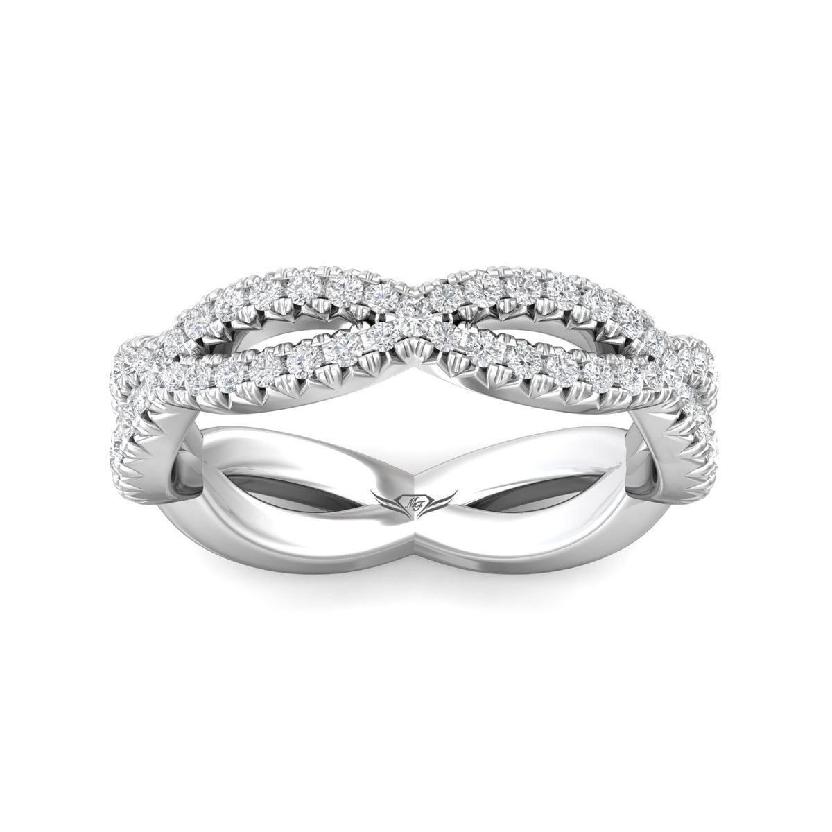 1/2ct. t.w. Diamond Anniversary Ring in 14K White Gold
