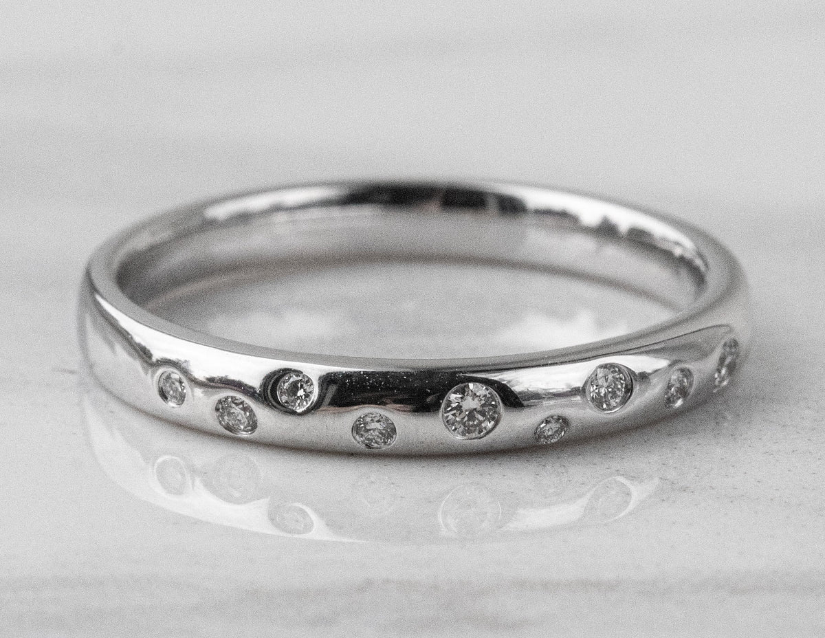 1/10ct. t.w. Diamond Ring in 14K White Gold