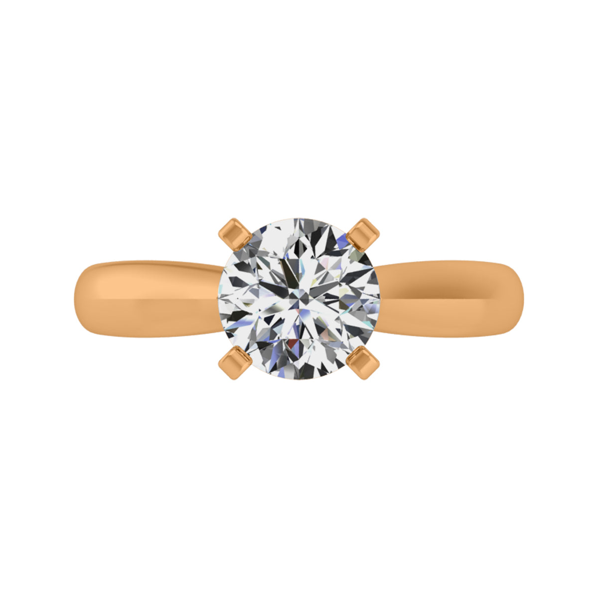 3mm. Wedding Ring in 14K Yellow Gold