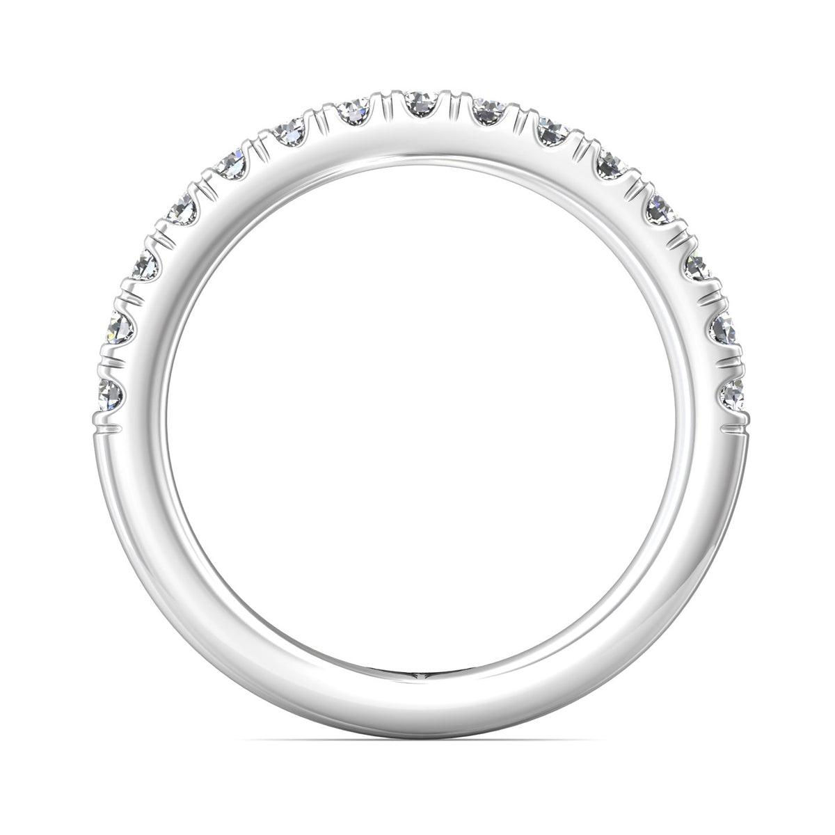 1/2ct. t.w. Diamond Wedding Band in 14K White Gold