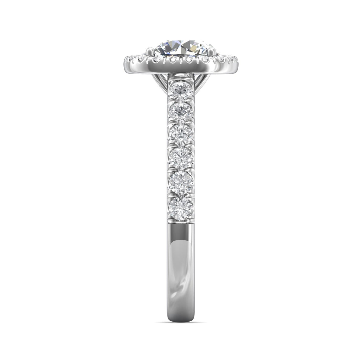 3/4ct. t.w. Diamond Engagement Ring in 14K White Gold