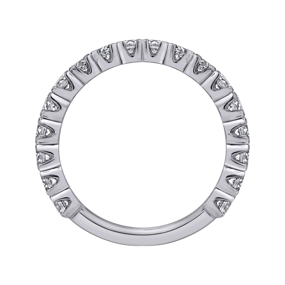 1 1/3ct. t.w. Diamond Anniversary Ring in 14K White Gold