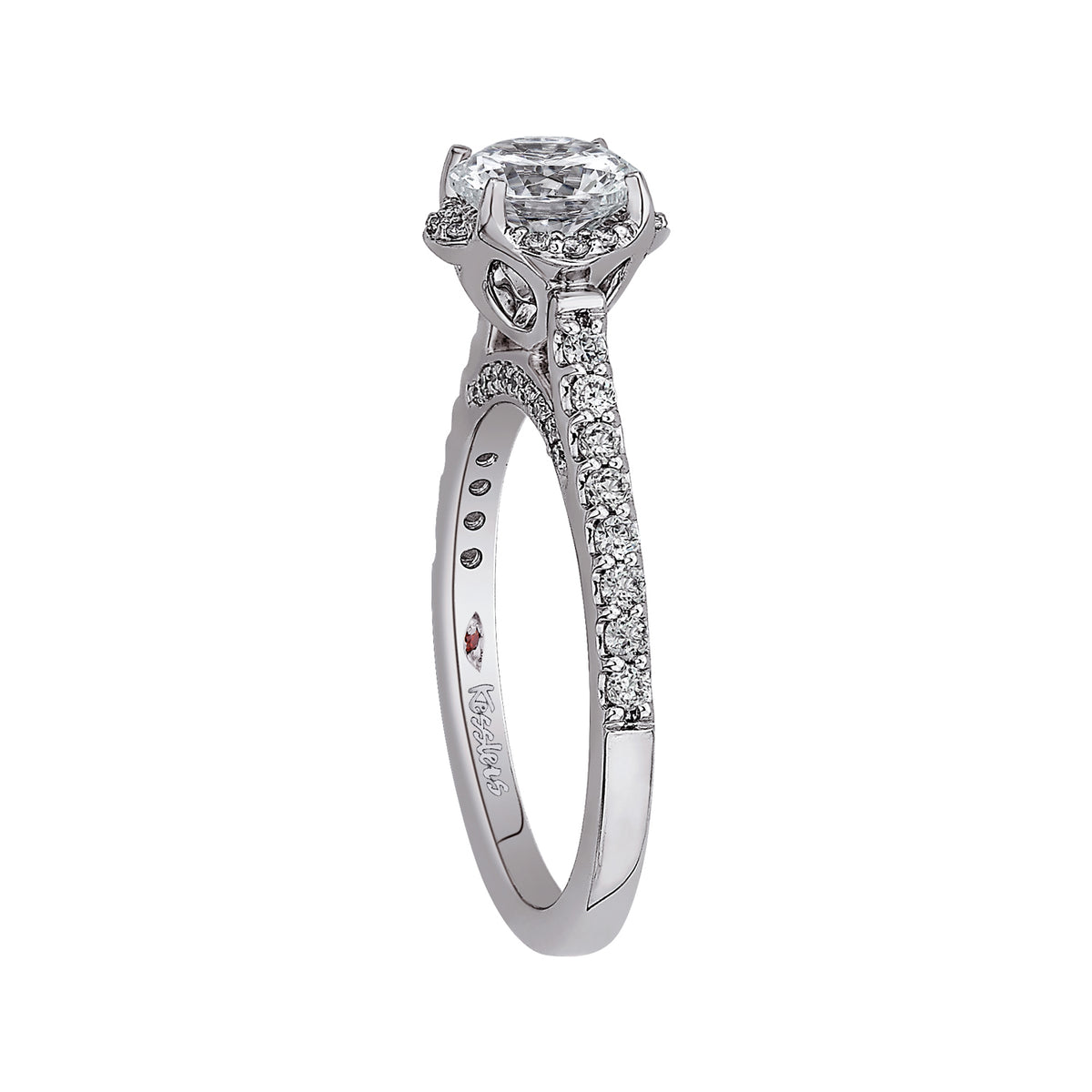 1/3ct. t.w. Diamond Engagement Ring in 14K White Gold