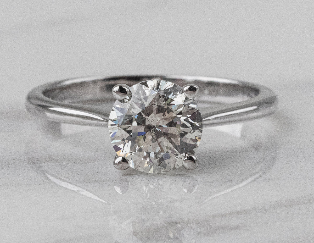 1 1/2ct. Kessler 81 Diamond Engagement Ring in 14K White Gold