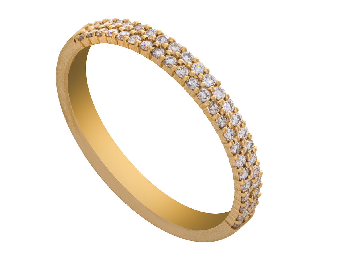1/4ct. t.w. Diamond Anniversary Ring in 14K Yellow Gold
