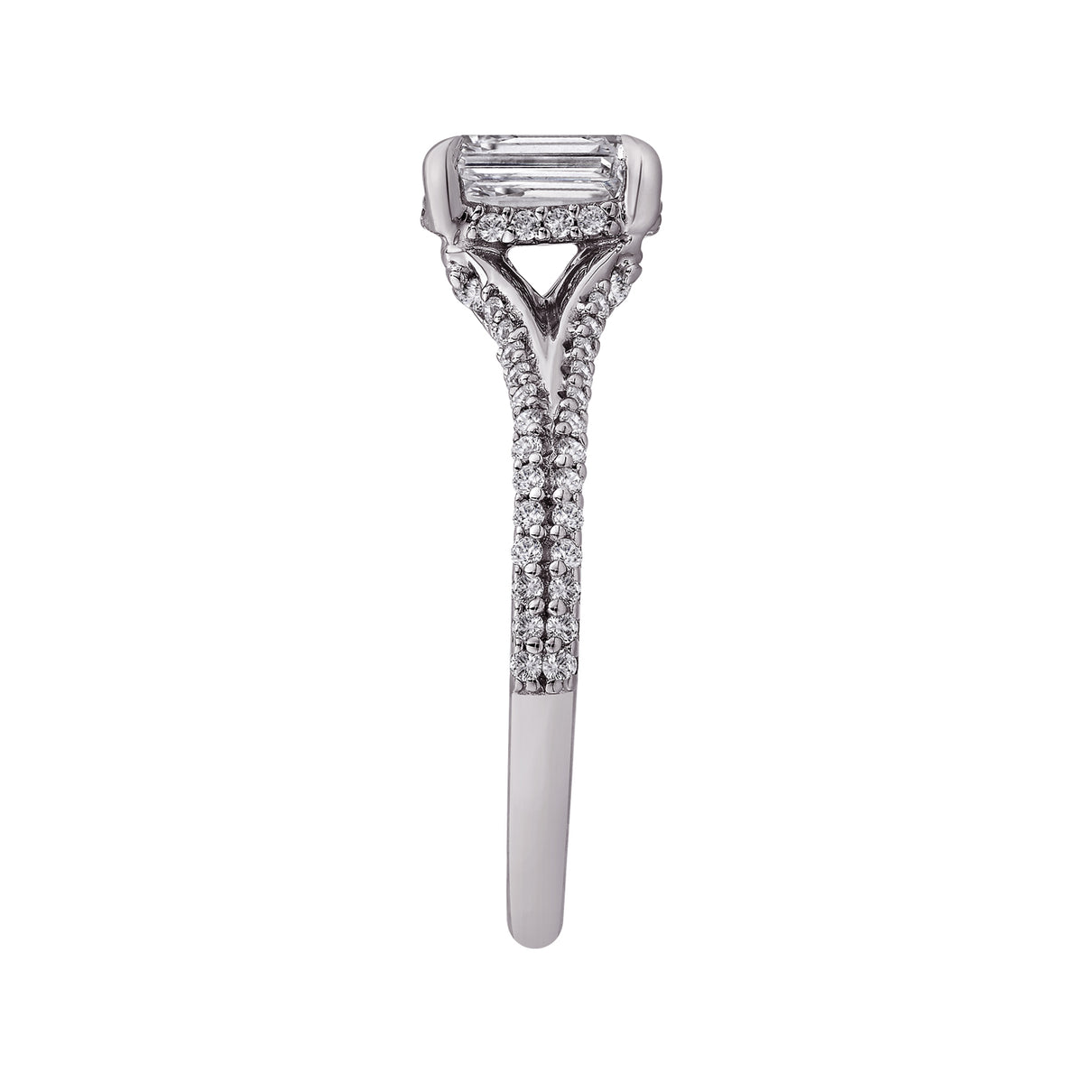 2/5ct. t.w. Diamond Engagement Ring in 14K White Gold