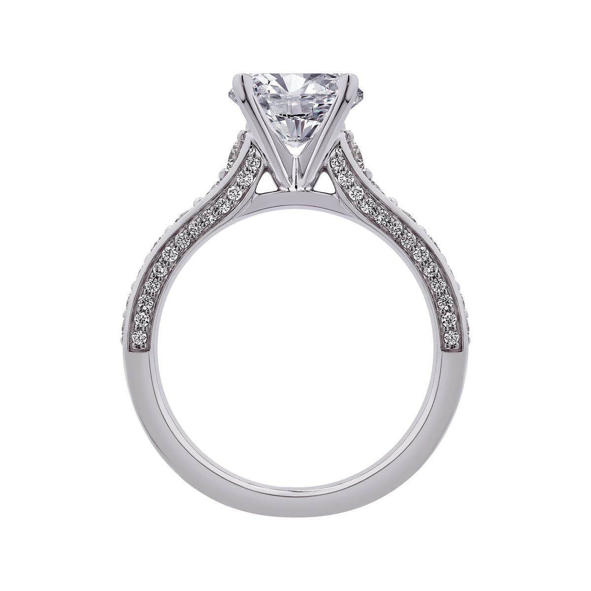 5/8ct. t.w. Diamond Engagement Ring in 14K White Gold