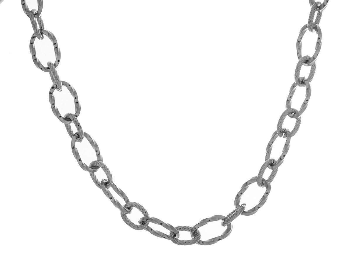 18" Stainless Steel Fancy Cable Link Chain