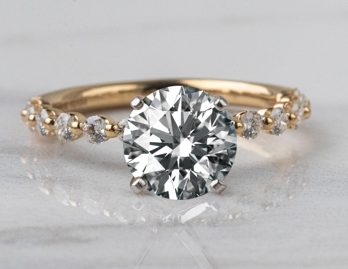 1/2ct. t.w. Kessler 81 Diamond Engagement Ring in 18K Yellow Gold
