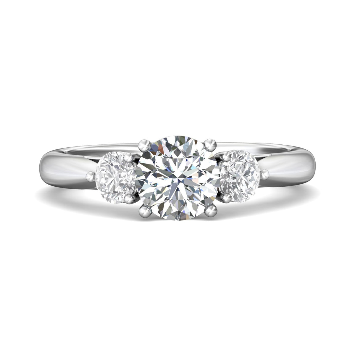 1/2ct. t.w. Diamond Engagement Ring in 14K White Gold
