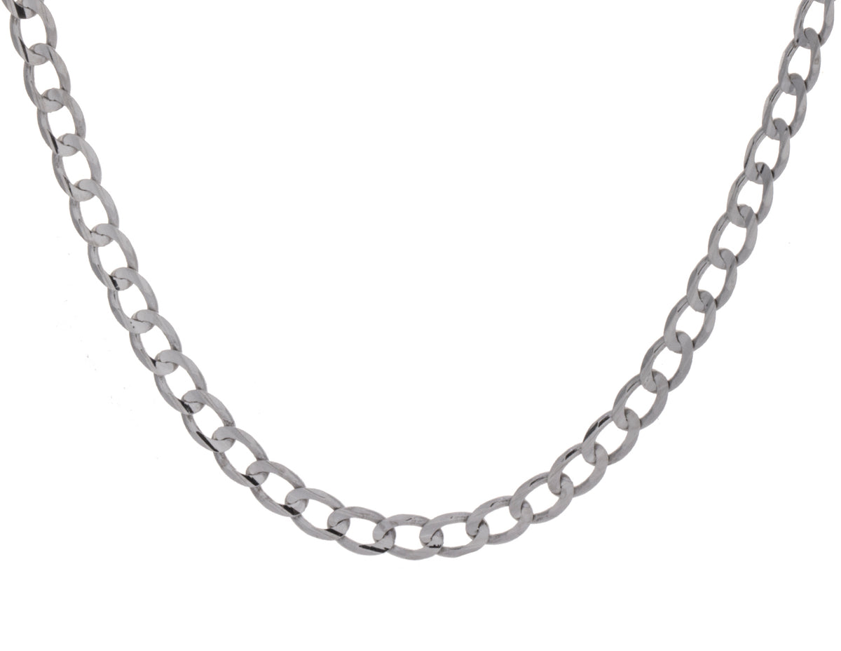 Sterling Silver Light Curb Chain
