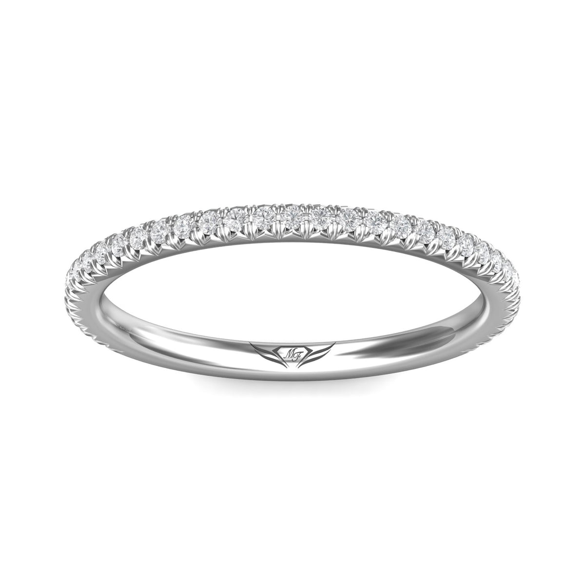 1/5ct. t.w. Diamond Wedding Ring in 14K White Gold