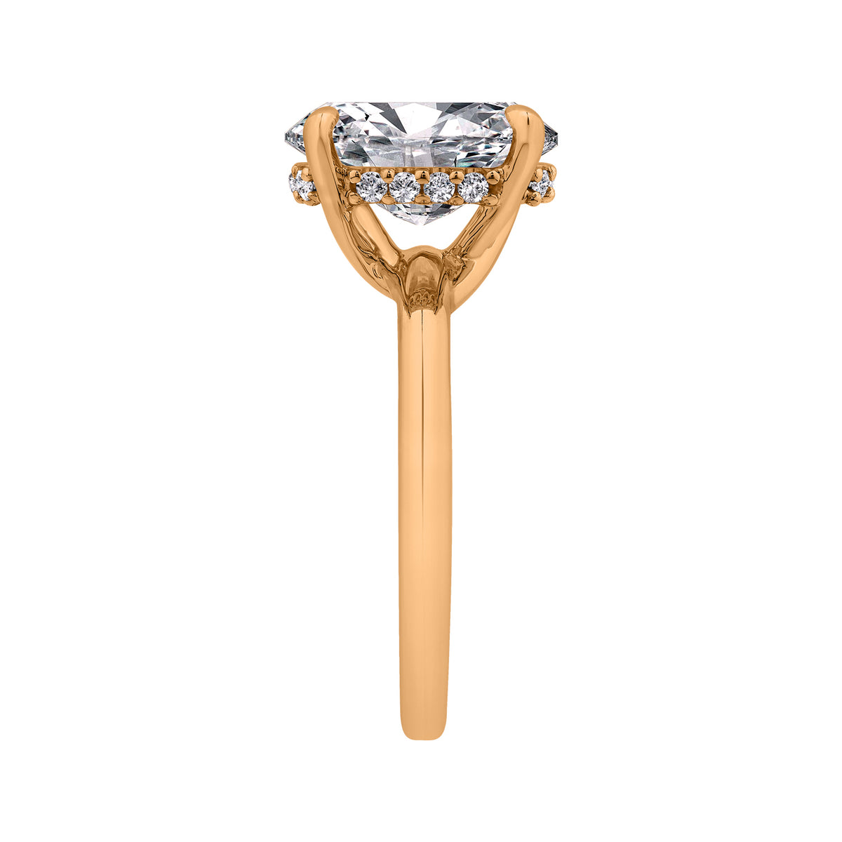1/8ct. t.w. Diamond Engagement Ring in 14K Yellow Gold