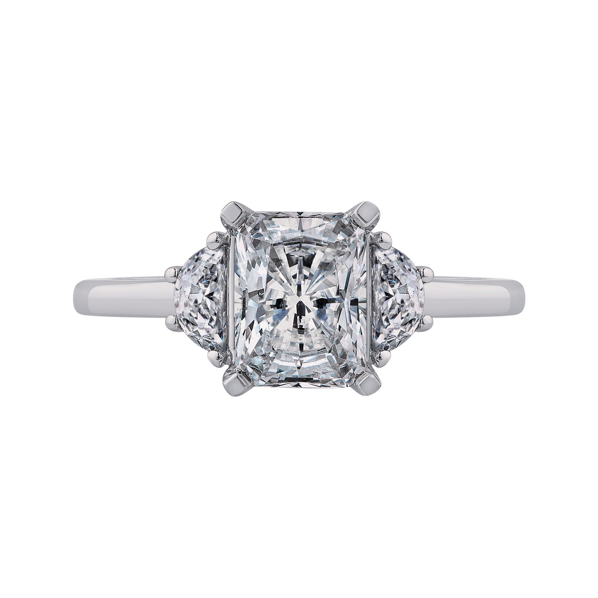 5/8ct. t.w. Diamond Engagement Ring in 14K White Gold