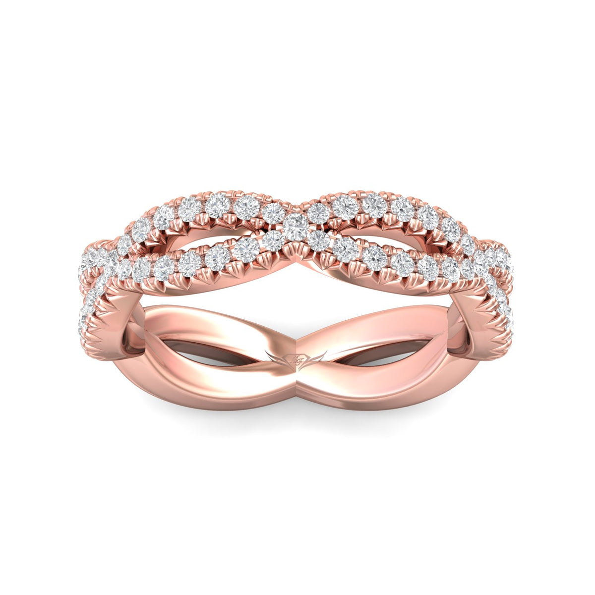1/2ct. t.w. Diamond Anniversary Ring in 14K Rose Gold