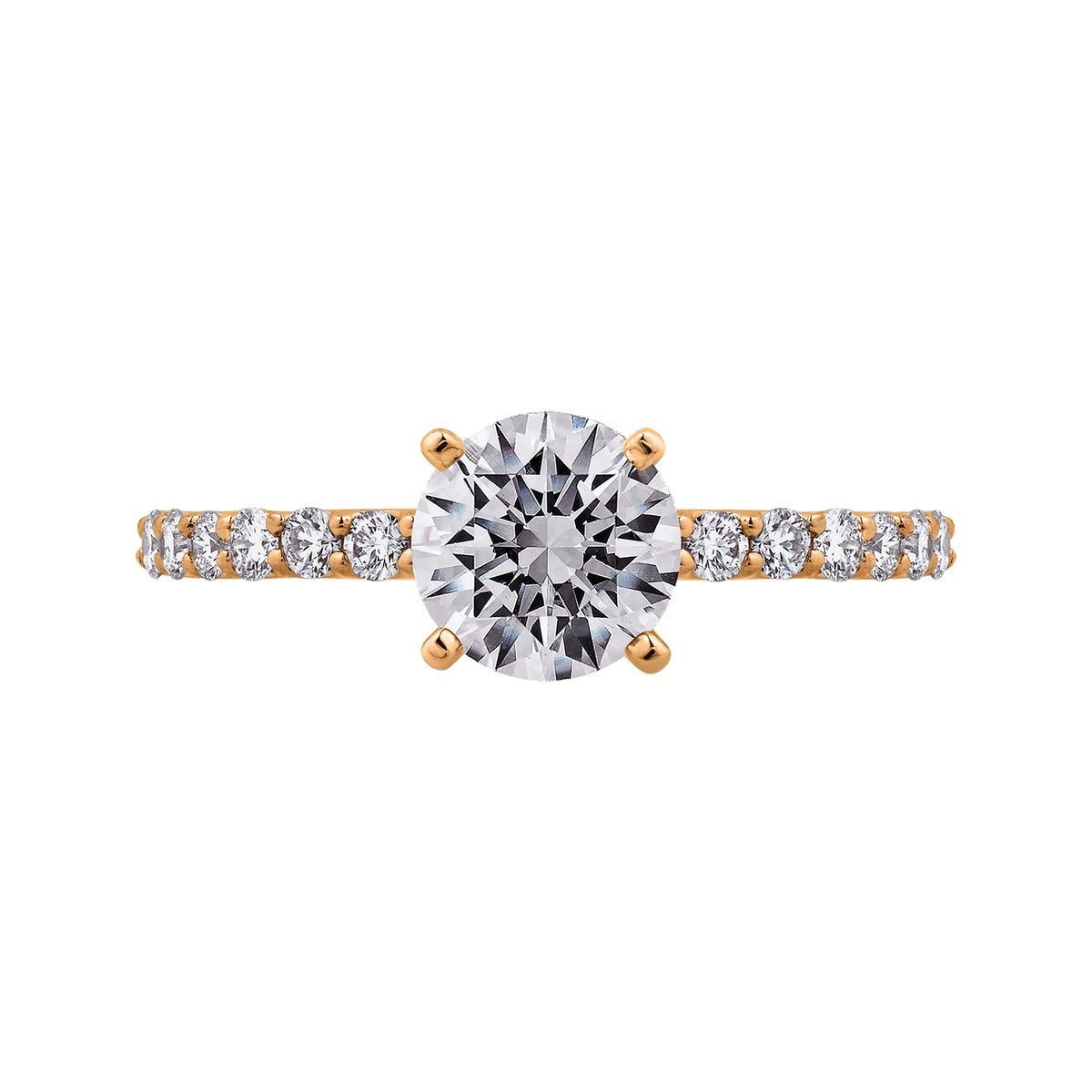1/3ct. t.w. Diamond Engagement Ring in 14K Yellow Gold